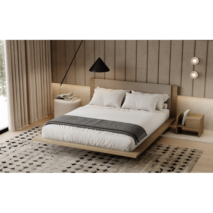 Cama Riom (Madera natural)